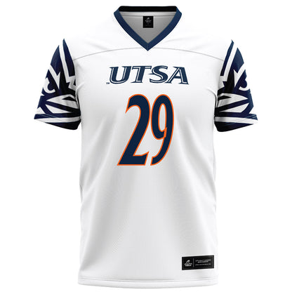 UTSA - NCAA Football : Elliott Davison - White Jersey