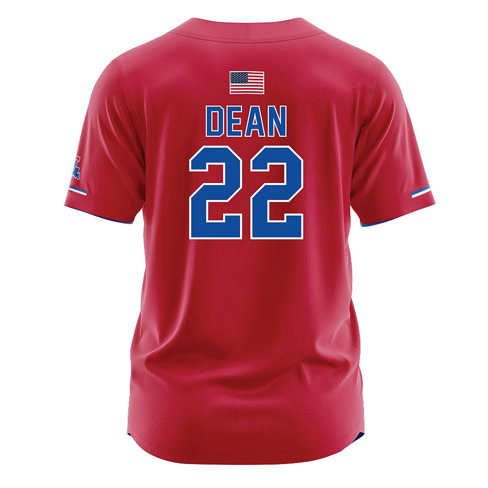 LA Tech - NCAA Softball : Alyssa Dean - Baseball Jersey