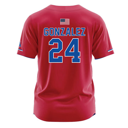 LA Tech - NCAA Softball : Amanda Gonzalez - Baseball Jersey