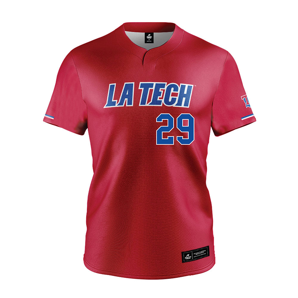 LA Tech - NCAA Softball : Sierra Sacco - Baseball Jersey