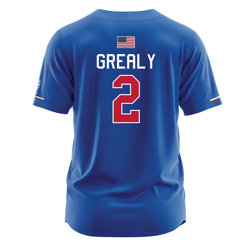 LA Tech - NCAA Softball : Kaylee Grealy - Baseball Jersey