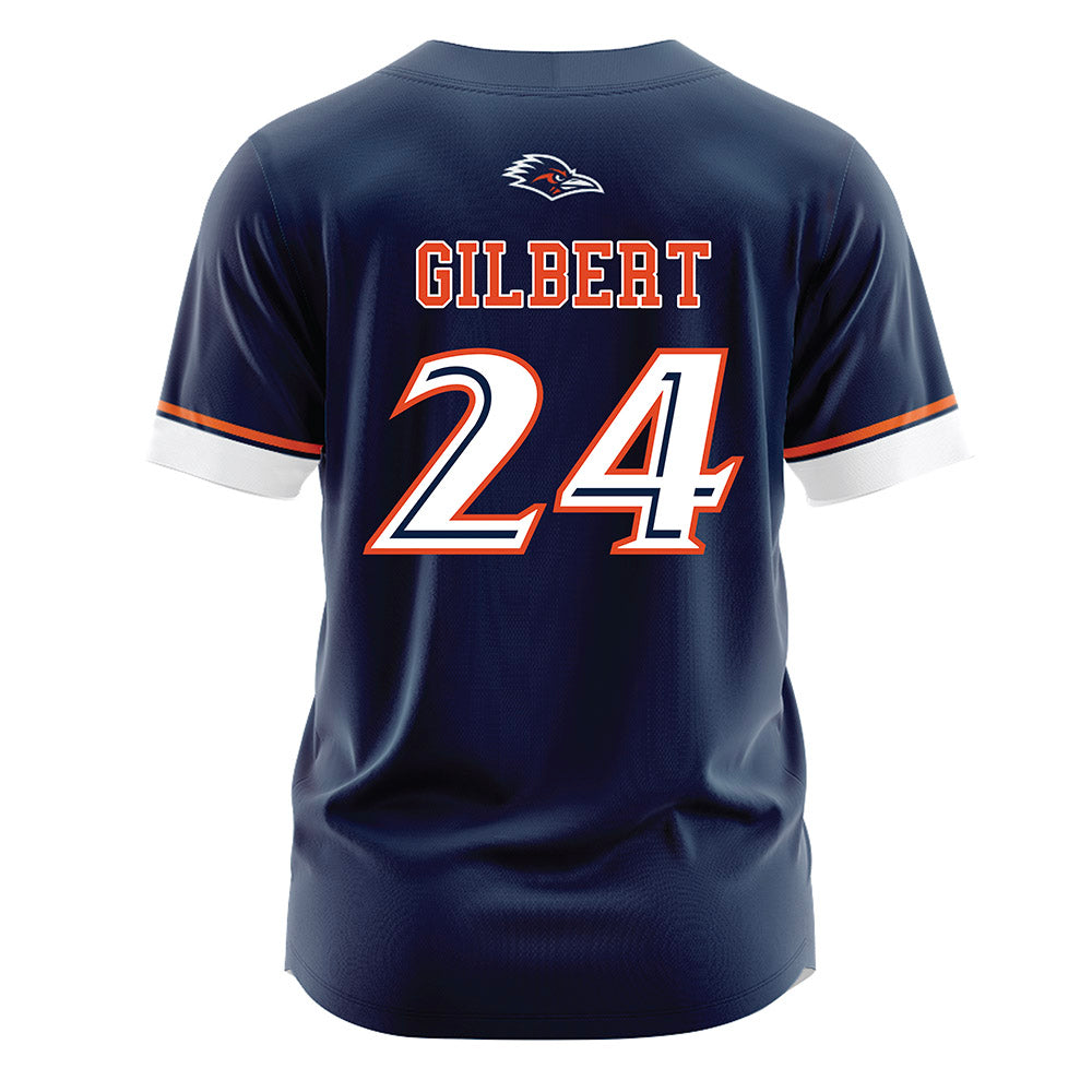 UTSA - NCAA Softball : Jamie Gilbert - Baseball Jersey Navy