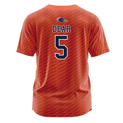 UTSA - NCAA Softball : Emily Dear - Baseball Jersey Orange