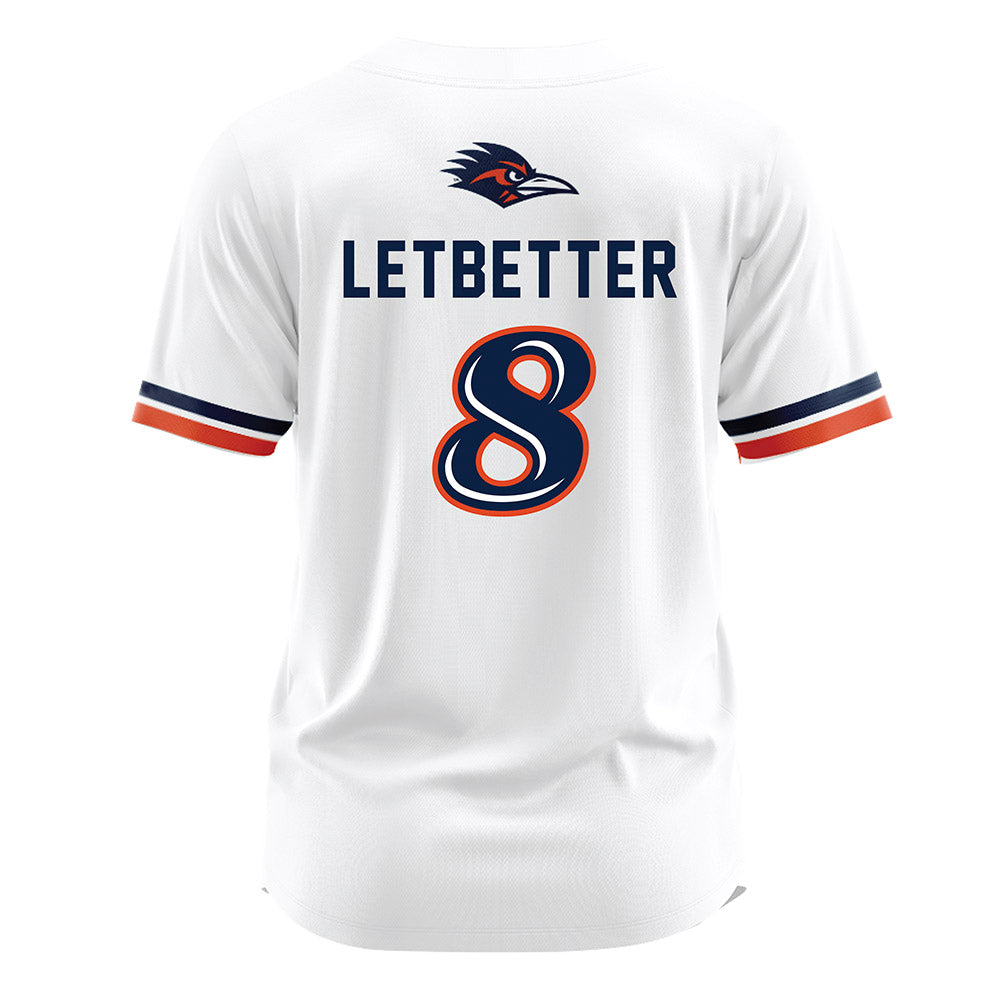UTSA - NCAA Softball : Caton Letbetter - Softball Jersey White