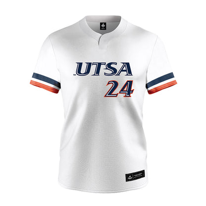 UTSA - NCAA Softball : Jamie Gilbert - Baseball Jersey White