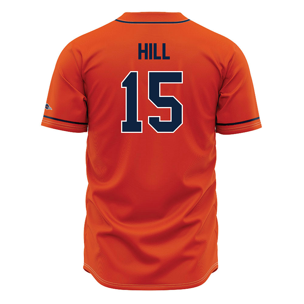 UTSA - NCAA Baseball : Caleb Hill - Baseball Jersey Orange