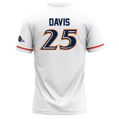UTSA - NCAA Baseball : Braden Davis - Baseball Jersey White