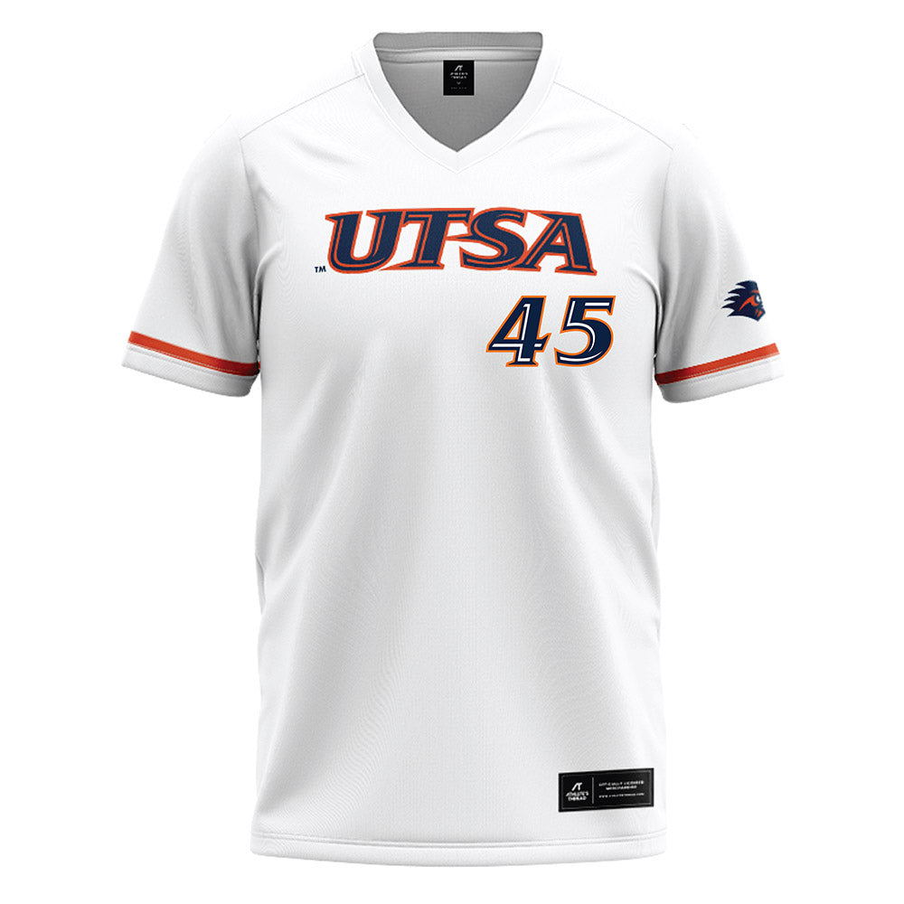 UTSA - NCAA Baseball : Connor Kelley - Softball Jersey White