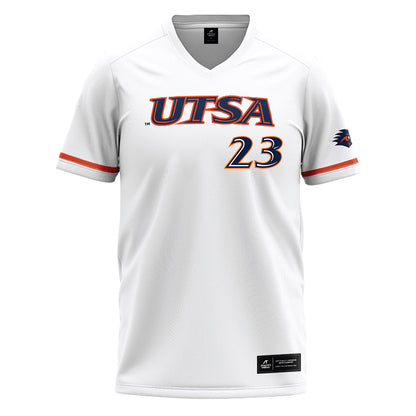 UTSA - NCAA Baseball : Daniel Garza - Baseball Jersey White