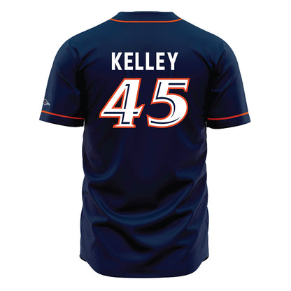 UTSA - NCAA Baseball : Connor Kelley - Baseball Jersey Navy