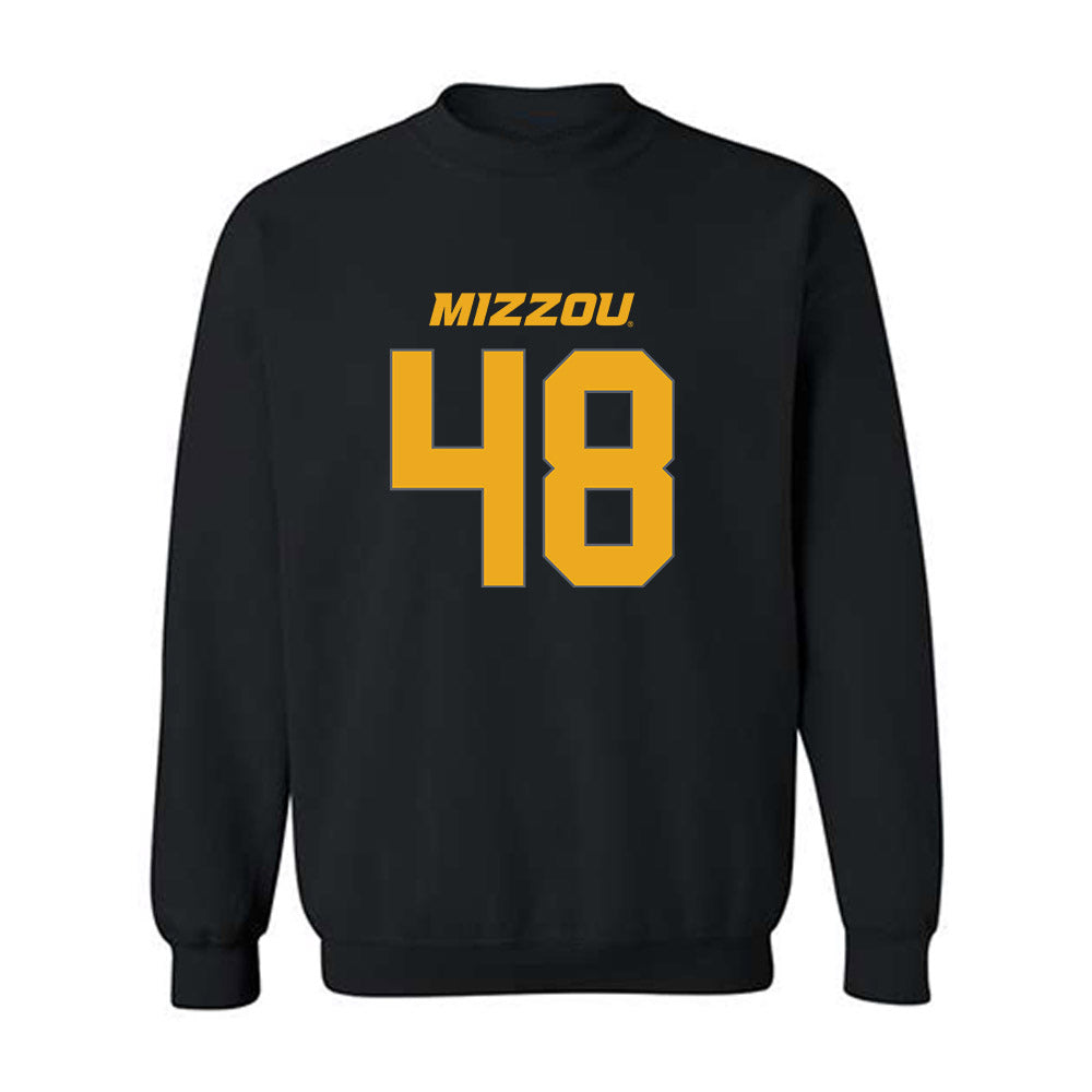 Missouri - NCAA Football : Brady Hultman - Crewneck Sweatshirt Replica Shersey