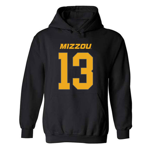 Missouri - NCAA Football : Aidan Glover - Hooded Sweatshirt Replica Shersey