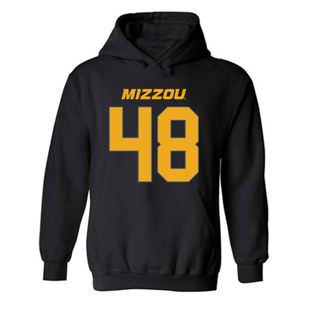 Missouri - NCAA Football : Brady Hultman - Hooded Sweatshirt Replica Shersey