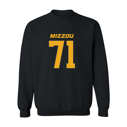 Missouri - NCAA Football : Ryan Jostes - Crewneck Sweatshirt Replica Shersey