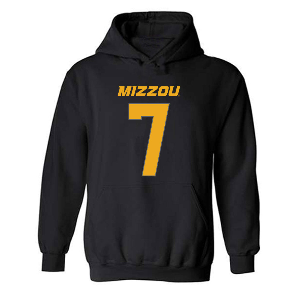 Missouri - NCAA Football : Chris McClellan - Hooded Sweatshirt Replica Shersey