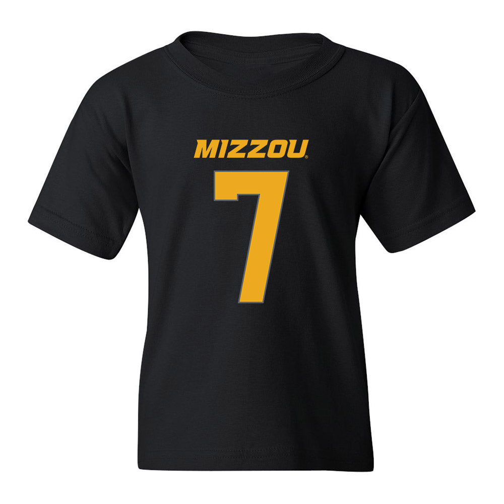 Missouri - NCAA Football : Chris McClellan - Youth T-Shirt Replica Shersey