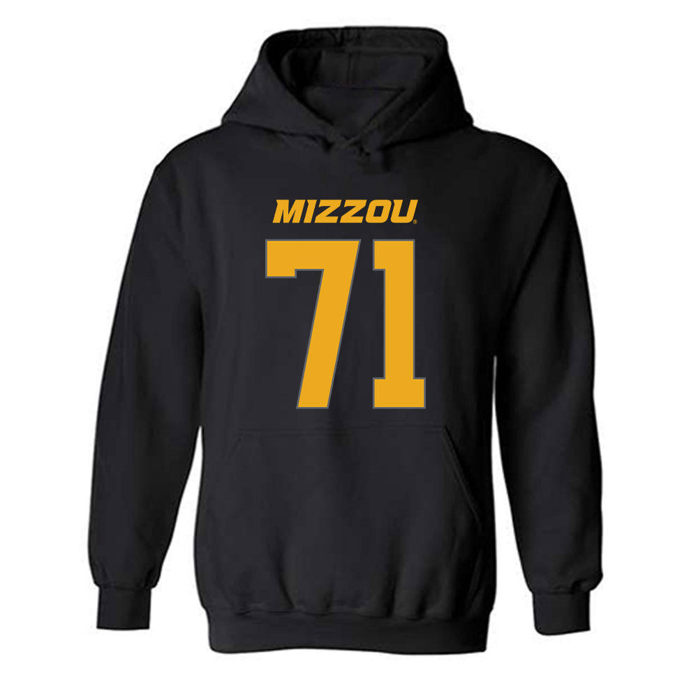 Missouri - NCAA Football : Ryan Jostes - Hooded Sweatshirt Replica Shersey