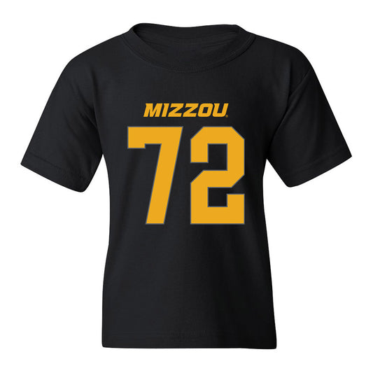 Missouri - NCAA Football : Caleb Pyfrom - Youth T-Shirt Replica Shersey