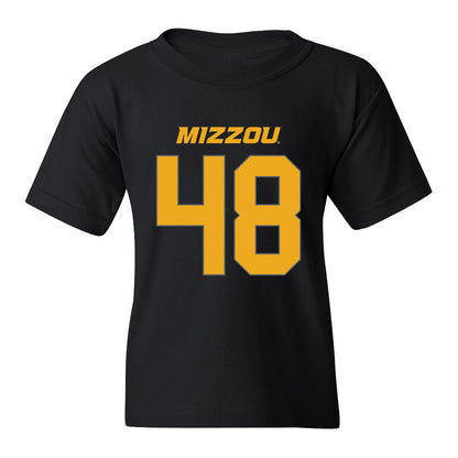 Missouri - NCAA Football : Brady Hultman - Youth T-Shirt Replica Shersey