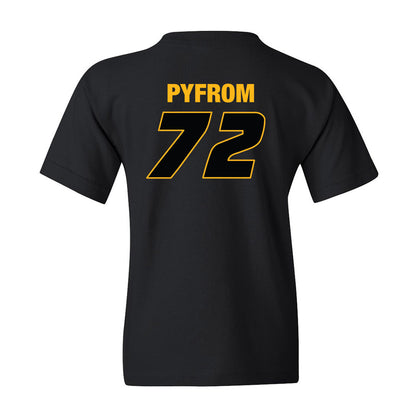 Missouri - NCAA Football : Caleb Pyfrom - Youth T-Shirt Sports Shersey