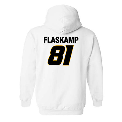 Missouri - NCAA Football : Noah Flaskamp - Hooded Sweatshirt Sports Shersey