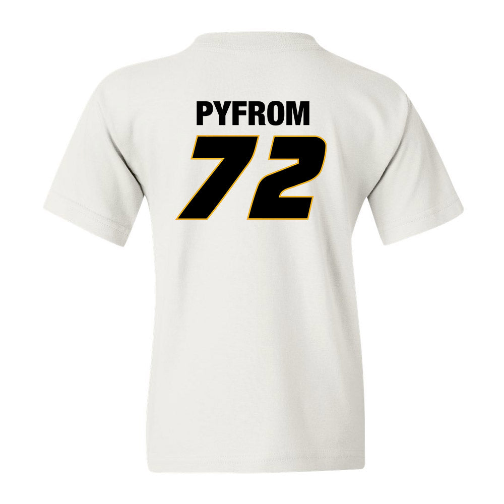 Missouri - NCAA Football : Caleb Pyfrom - Youth T-Shirt Sports Shersey