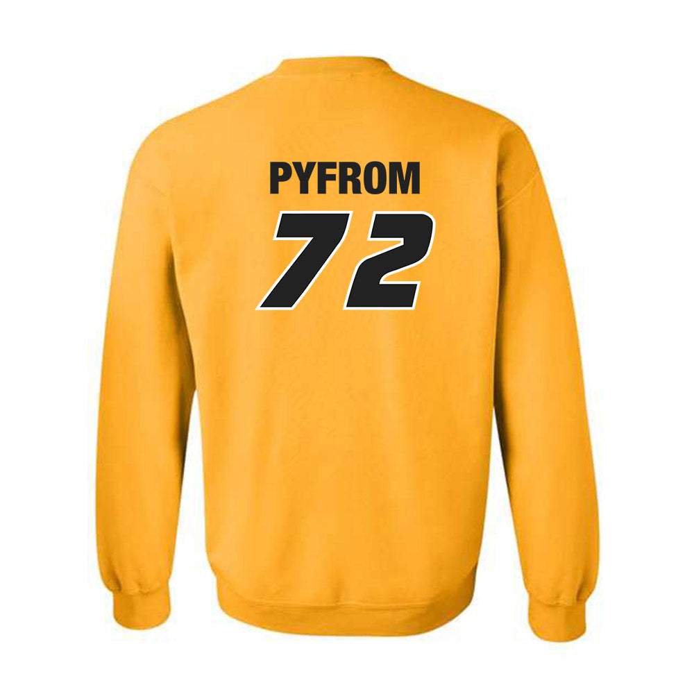 Missouri - NCAA Football : Caleb Pyfrom - Crewneck Sweatshirt Sports Shersey