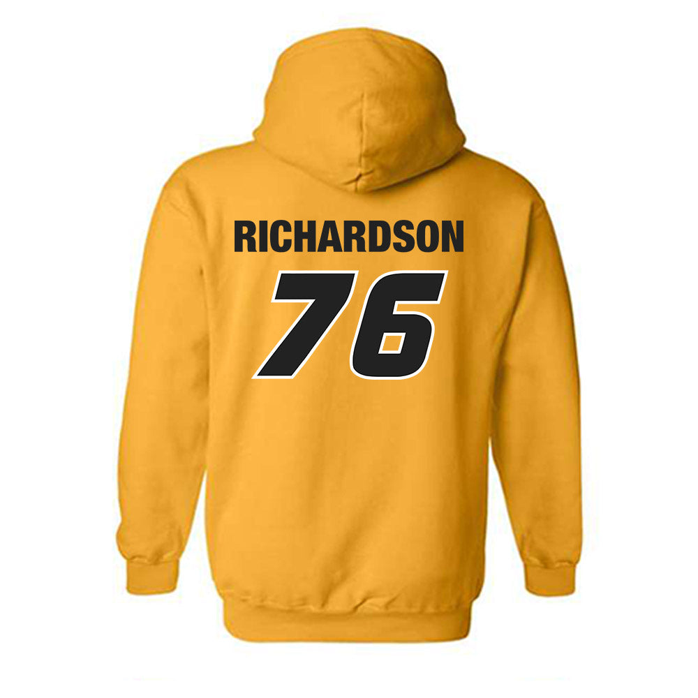 Missouri - NCAA Football : Jayven Richardson - Hooded Sweatshirt Sports Shersey