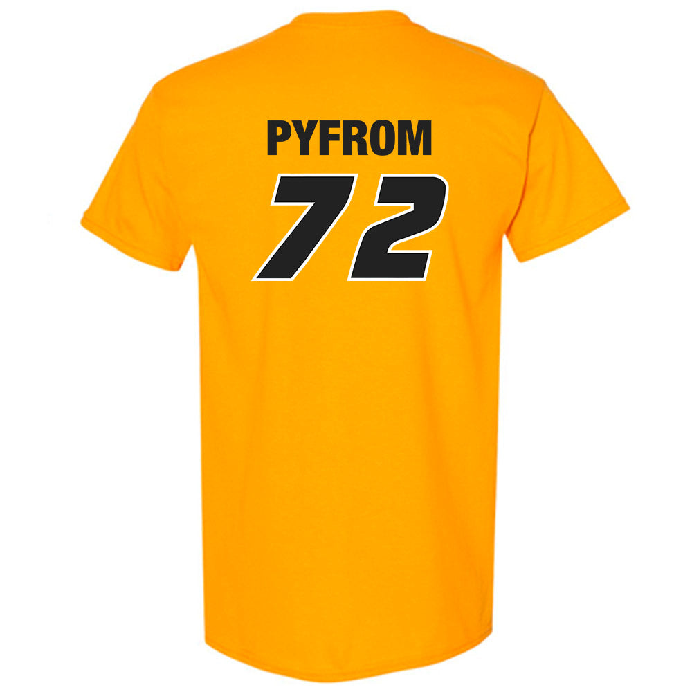 Missouri - NCAA Football : Caleb Pyfrom - T-Shirt Sports Shersey