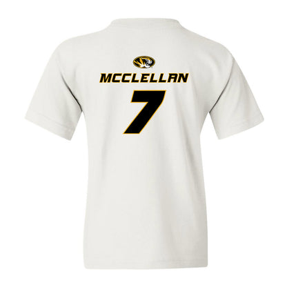 Missouri - NCAA Football : Chris McClellan - Youth T-Shirt Replica Shersey