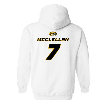 Missouri - NCAA Football : Chris McClellan - Hooded Sweatshirt Replica Shersey