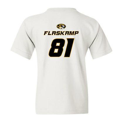 Missouri - NCAA Football : Noah Flaskamp - Youth T-Shirt Replica Shersey