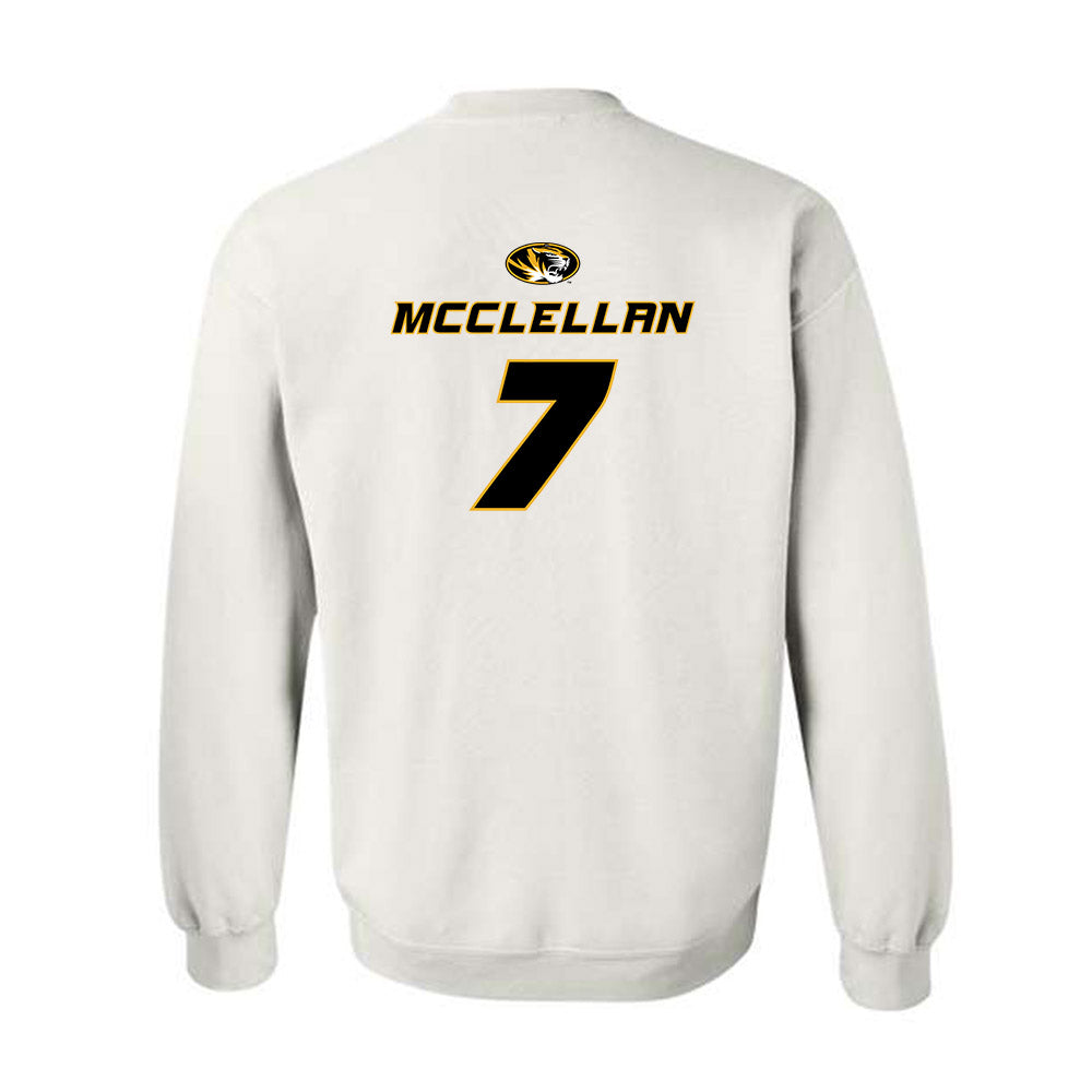 Missouri - NCAA Football : Chris McClellan - Crewneck Sweatshirt Replica Shersey