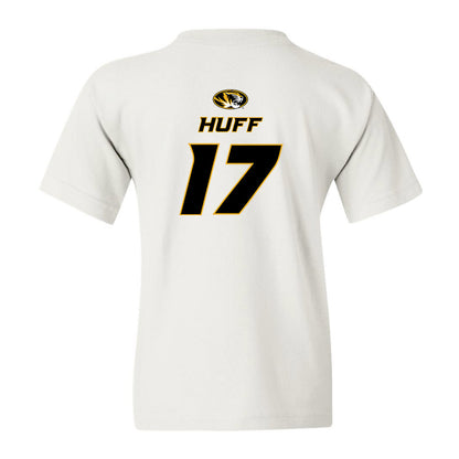 Missouri - NCAA Football : Brian Huff - Youth T-Shirt Replica Shersey