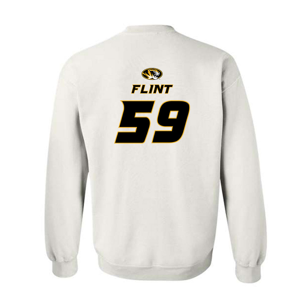 Missouri - NCAA Football : Trey Flint - Crewneck Sweatshirt Replica Shersey