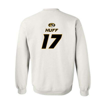 Missouri - NCAA Football : Brian Huff - Crewneck Sweatshirt Replica Shersey