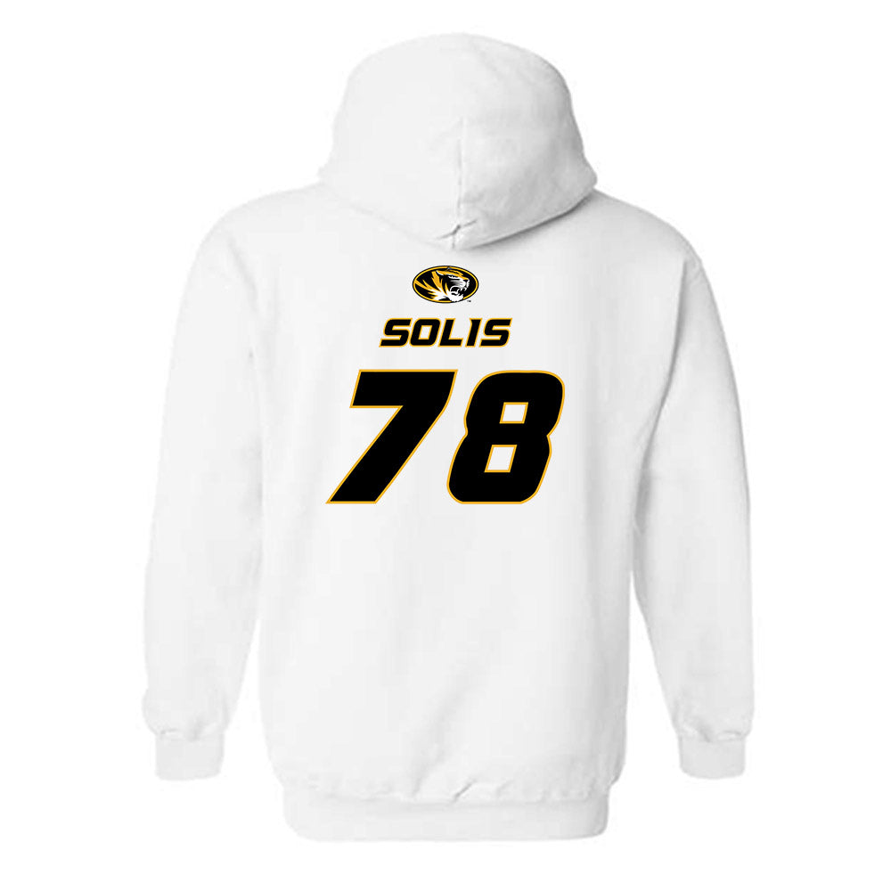 Missouri - NCAA Football : Brandon Solis - Shersey Hooded Sweatshirt