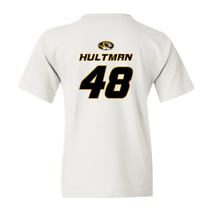 Missouri - NCAA Football : Brady Hultman - Youth T-Shirt Replica Shersey