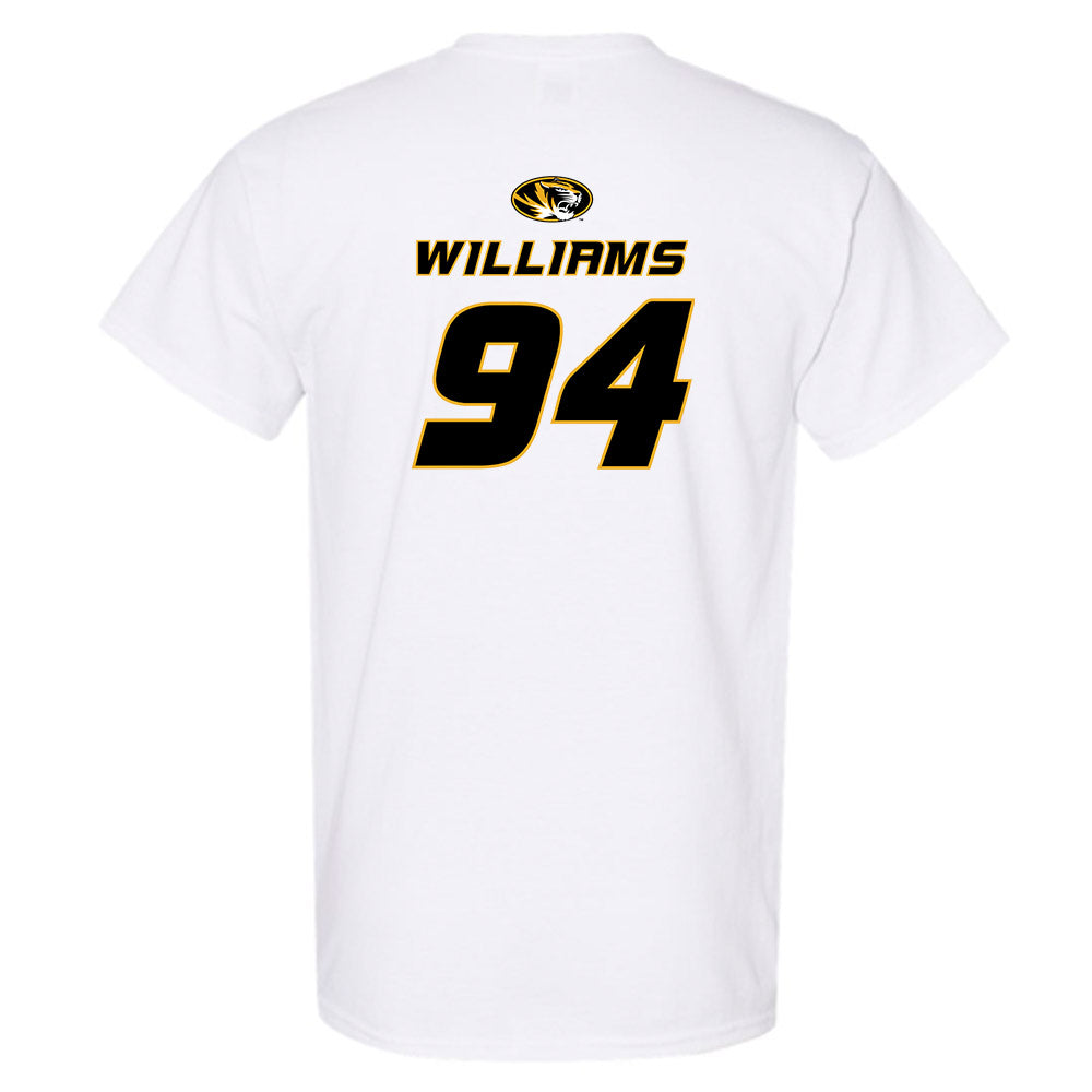 Missouri - NCAA Football : Samuel Williams - Shersey Short Sleeve T-Shirt