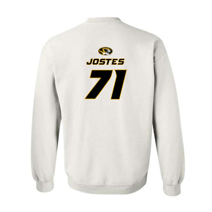 Missouri - NCAA Football : Ryan Jostes - Crewneck Sweatshirt Replica Shersey