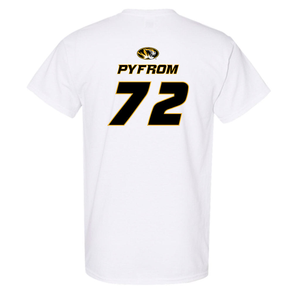 Missouri - NCAA Football : Caleb Pyfrom - T-Shirt Replica Shersey