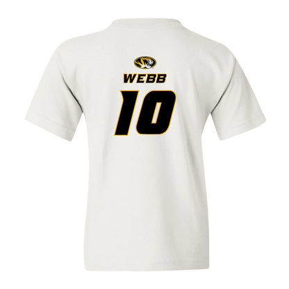 Missouri - NCAA Football : Sterling Webb - Youth T-Shirt Replica Shersey