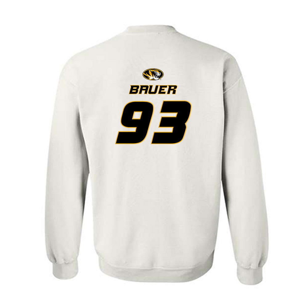 Missouri - NCAA Football : Luke Bauer Tigers Shersey Sweatshirt