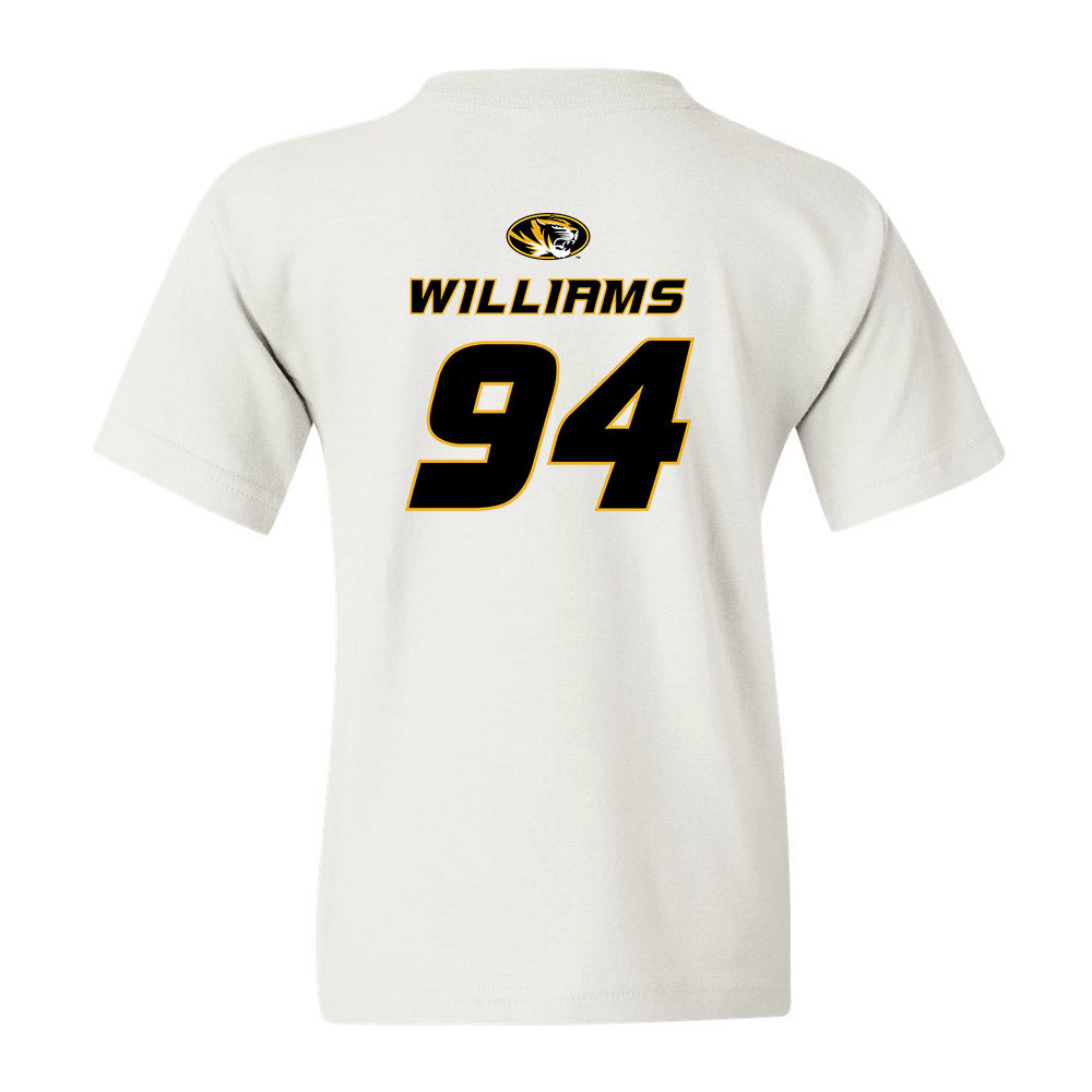 Missouri - NCAA Football : Samuel Williams - Shersey Youth T-Shirt