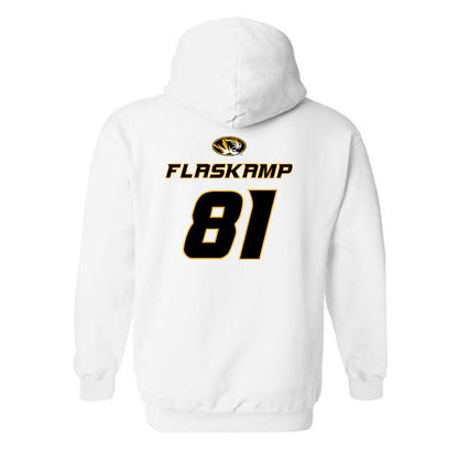 Missouri - NCAA Football : Noah Flaskamp - Hooded Sweatshirt Replica Shersey