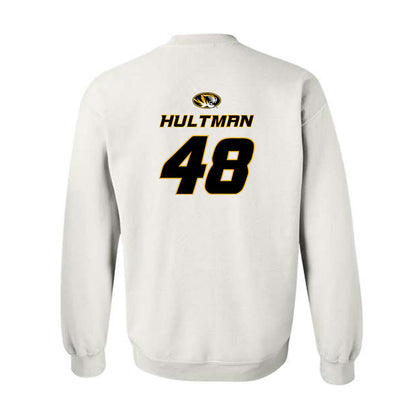 Missouri - NCAA Football : Brady Hultman - Crewneck Sweatshirt Replica Shersey