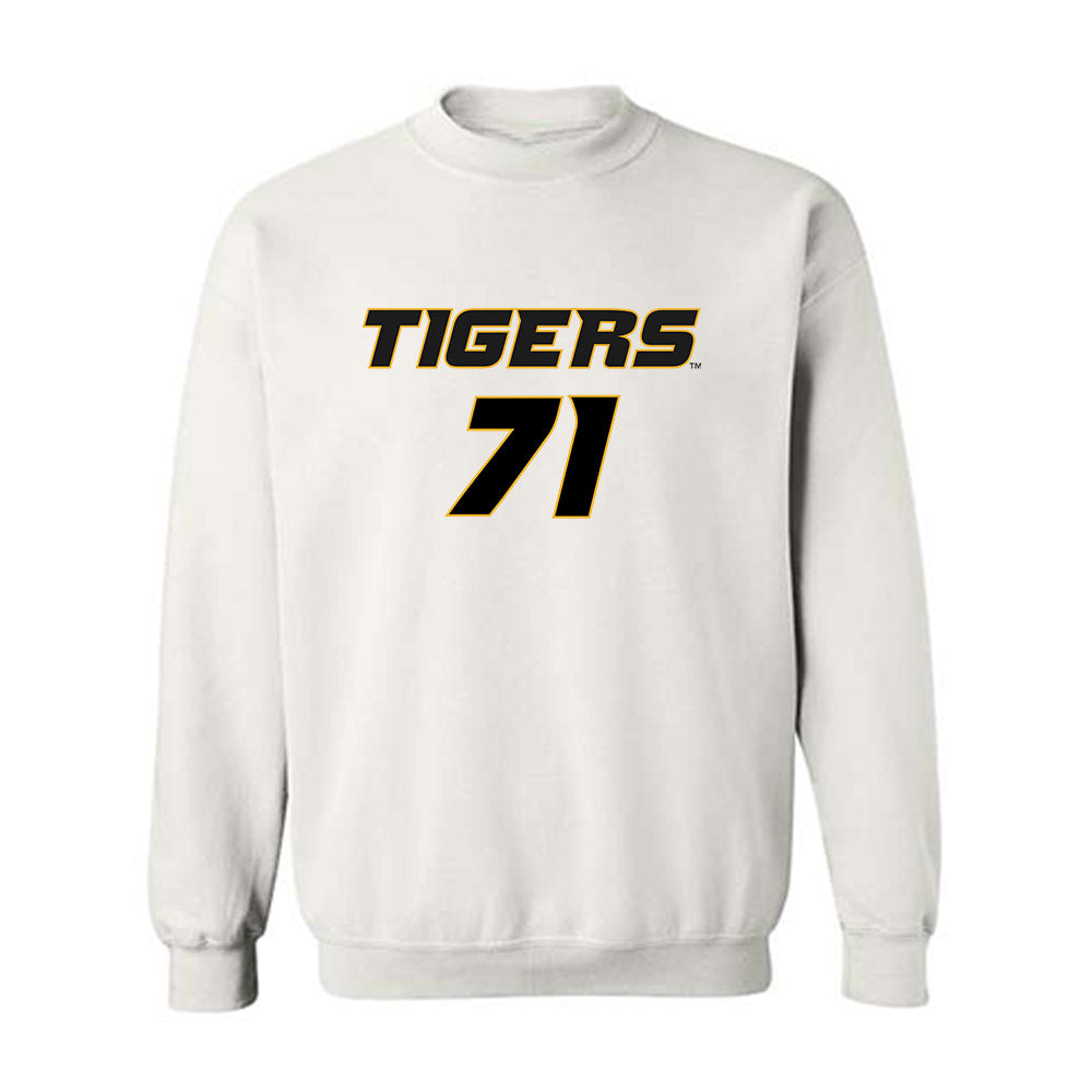 Missouri - NCAA Football : Ryan Jostes - Crewneck Sweatshirt Replica Shersey