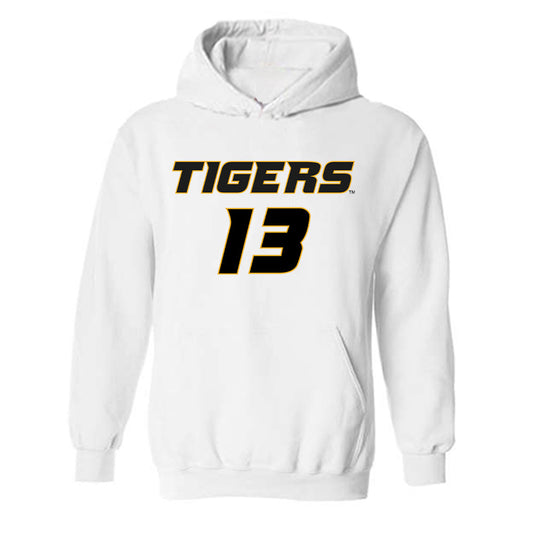 Missouri - NCAA Football : Aidan Glover - Hooded Sweatshirt Replica Shersey