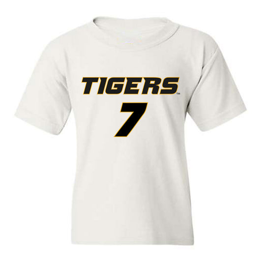 Missouri - NCAA Football : Chris McClellan - Youth T-Shirt Replica Shersey