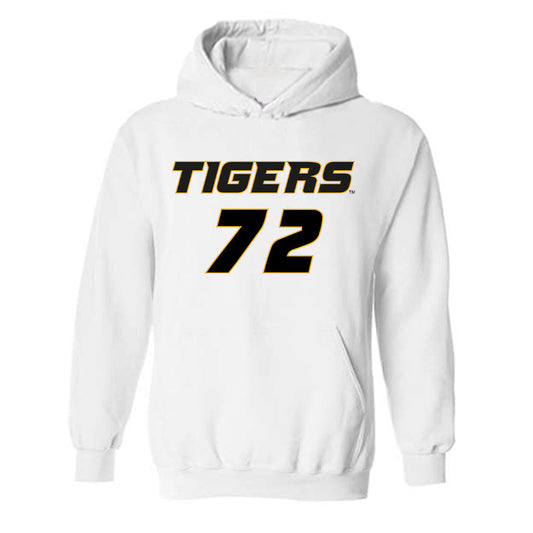 Missouri - NCAA Football : Caleb Pyfrom - Hooded Sweatshirt Replica Shersey